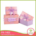 Pink box and silk PA-1403 cheap bow decorative gift ribbon
